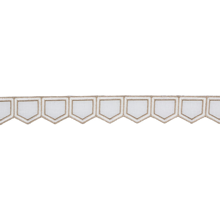 Schumacher Honeycomb Trim Ivory Trim 81750