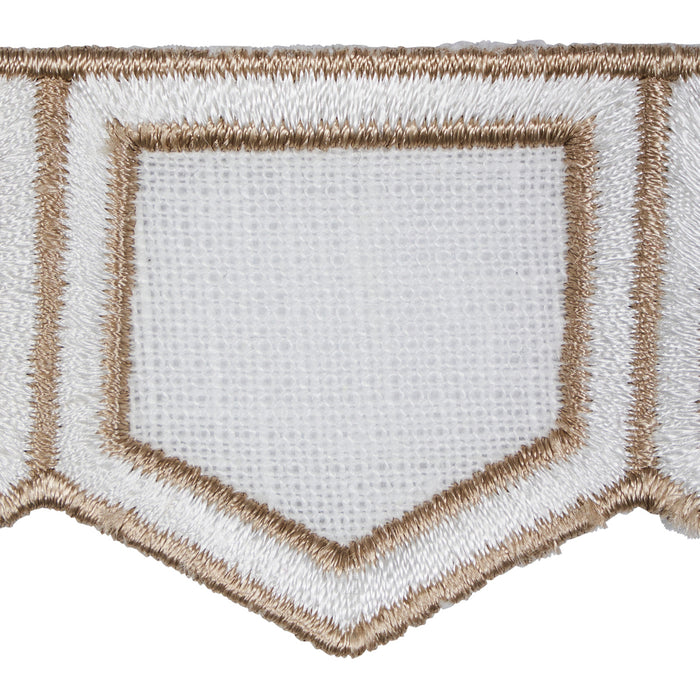 Schumacher Honeycomb Trim Ivory Trim 81750