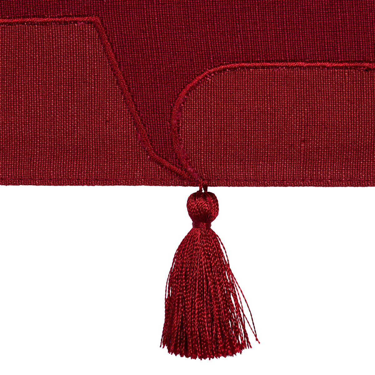 Schumacher Pagoda Trim Red Trim 81762