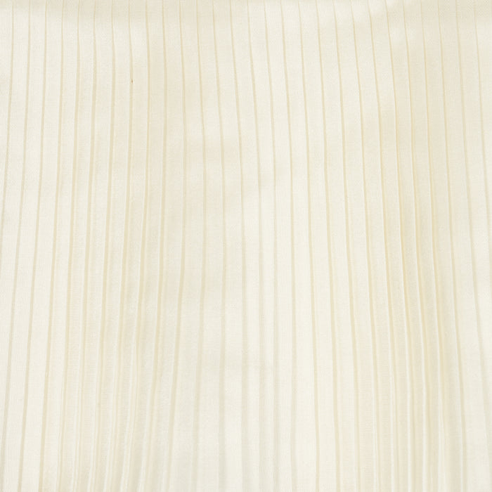 Schumacher Botticelli Silk Ruffle Trim Bone Trim Sample 81790