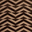 Schumacher Broken Chevron Cut Velvet Brown On Camel Fabric 81811