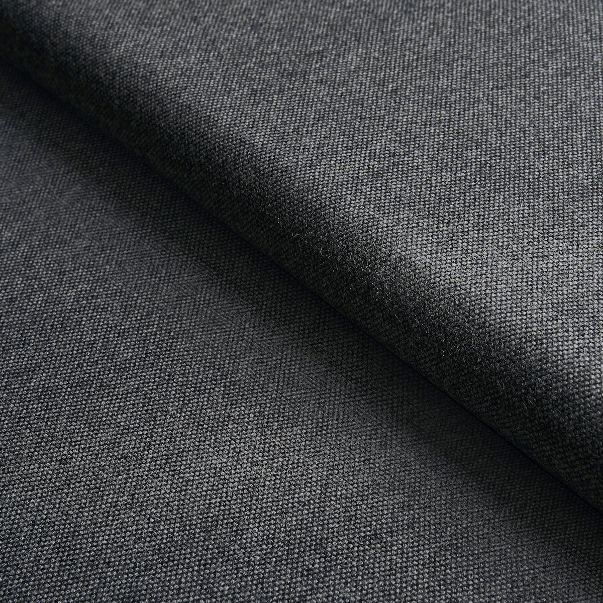 Schumacher Atticus Wool Graphite Fabric 81923