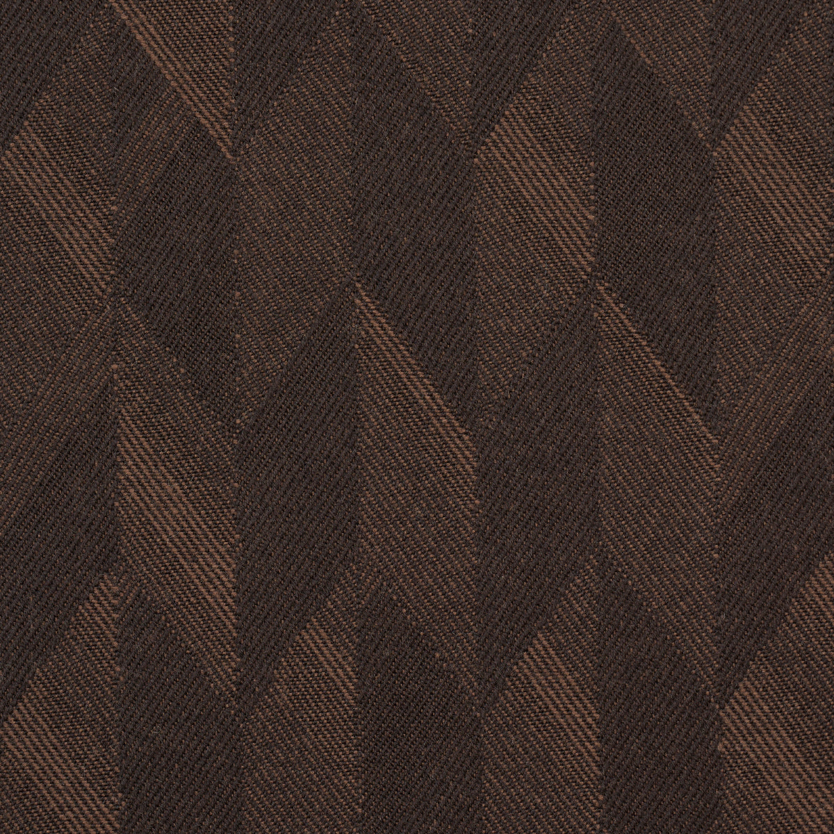 Schumacher Ezra Wool Chocolate Fabric 81934