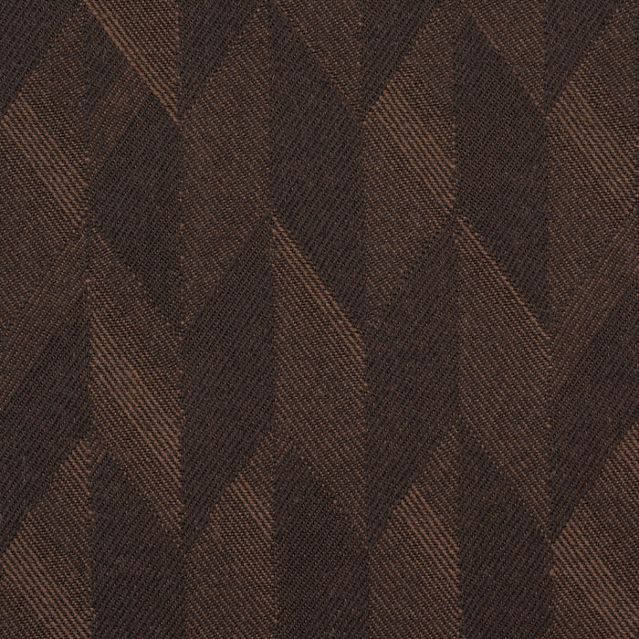 Schumacher Ezra Wool Chocolate Fabric Sample 81934