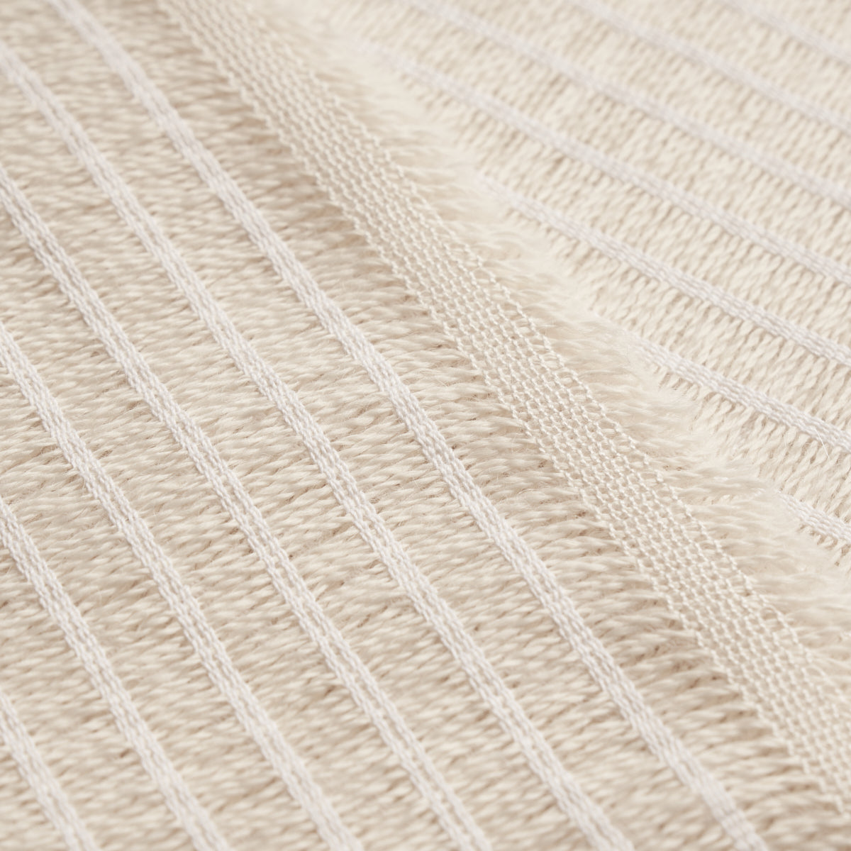 Schumacher Wren Alpaca Sheer Ivory Fabric 81941