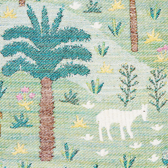 Schumacher Las Colinas Scenic Tapestry Green Fabric 81960