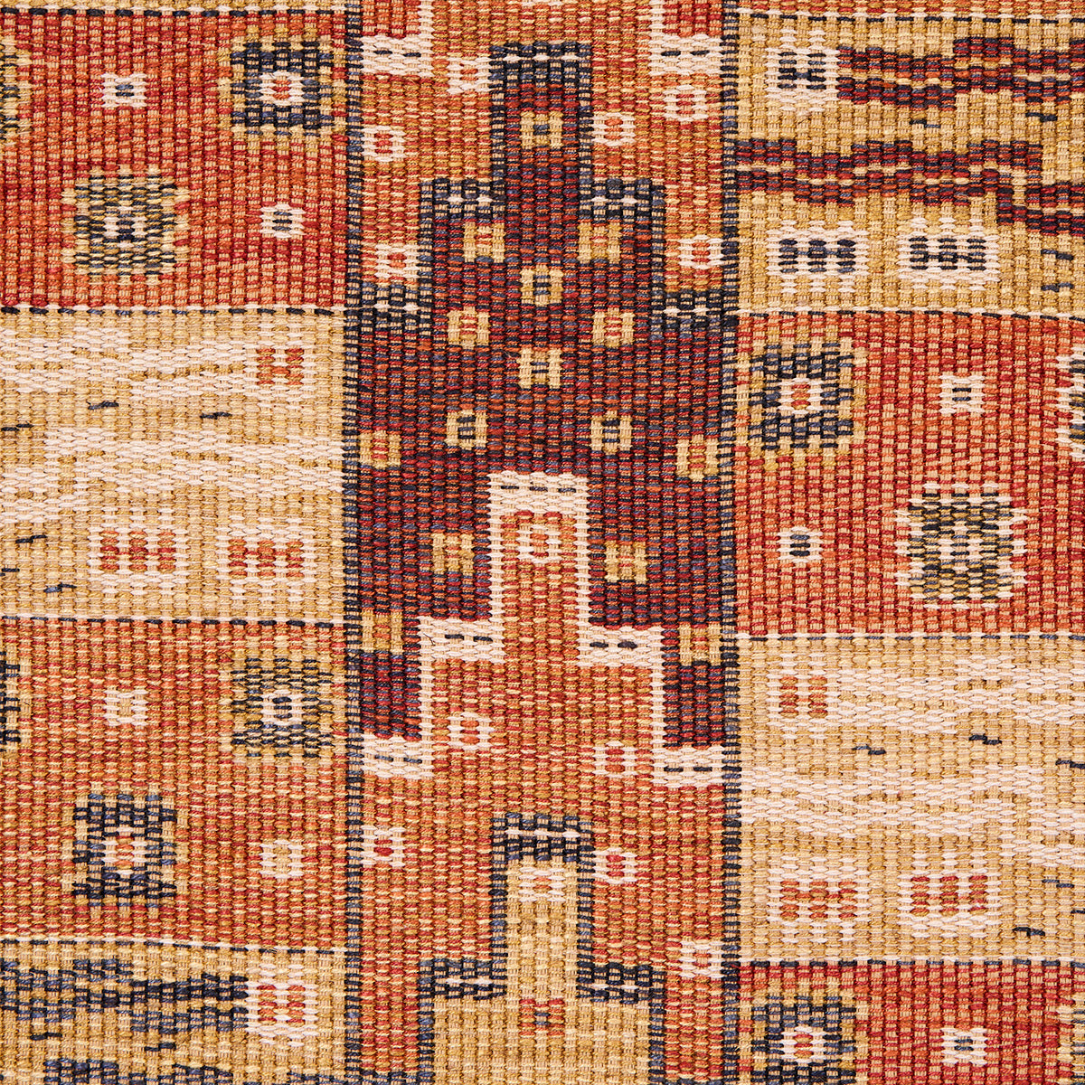 Schumacher Fairuza Flatweave Spice Fabric 81990