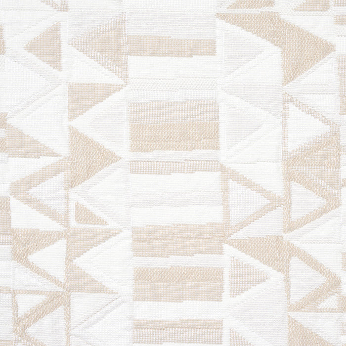 Schumacher Bizantino Quilted Weave Natural Fabric 82022