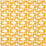 Schumacher Den Applique Ochre Fabric Sample 82033