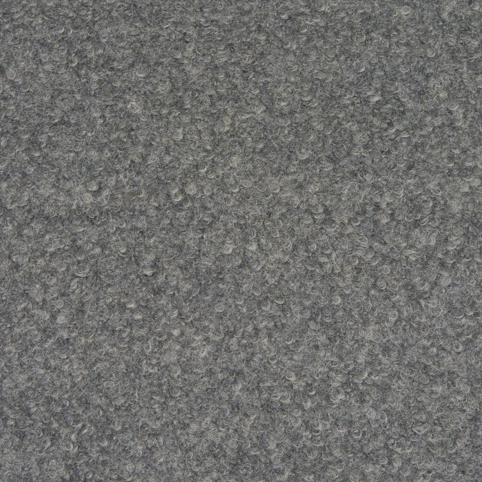 Schumacher Teddy Wool Boucle Grey Fabric Sample 82061