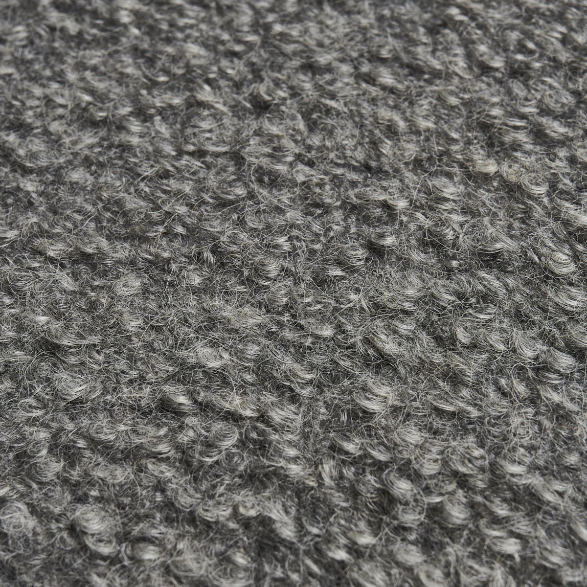 Schumacher Teddy Wool Boucle Grey Fabric 82061