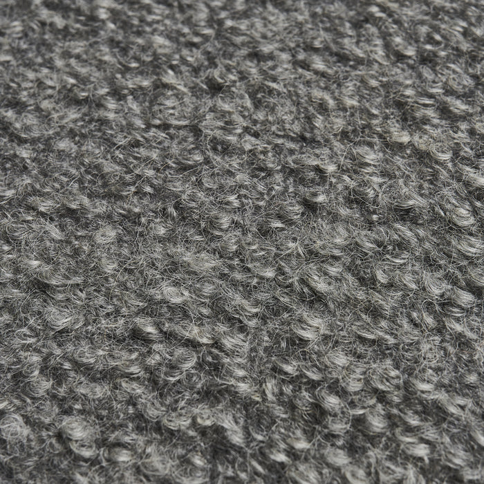 Schumacher Teddy Wool Boucle Grey Fabric 82061