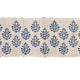 Schumacher Leila Hand Block Matka Tape Indigo Trim 82130