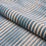 Schumacher Chimay Stripe Velvet Ciel Fabric Sample 82150