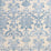 Schumacher Limbourg Damask Velvet Sky Fabric Sample 82160