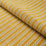 Schumacher Benson Stripe Épinglé Saffron Fabric Sample 82182