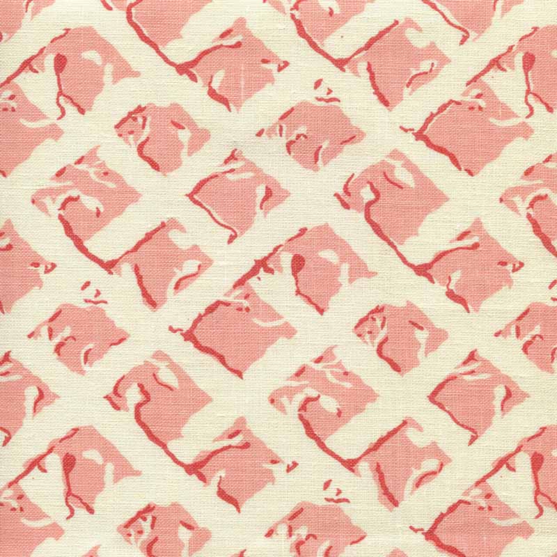 China Seas Twigs Soft Pink Coral Fabric 8220-03