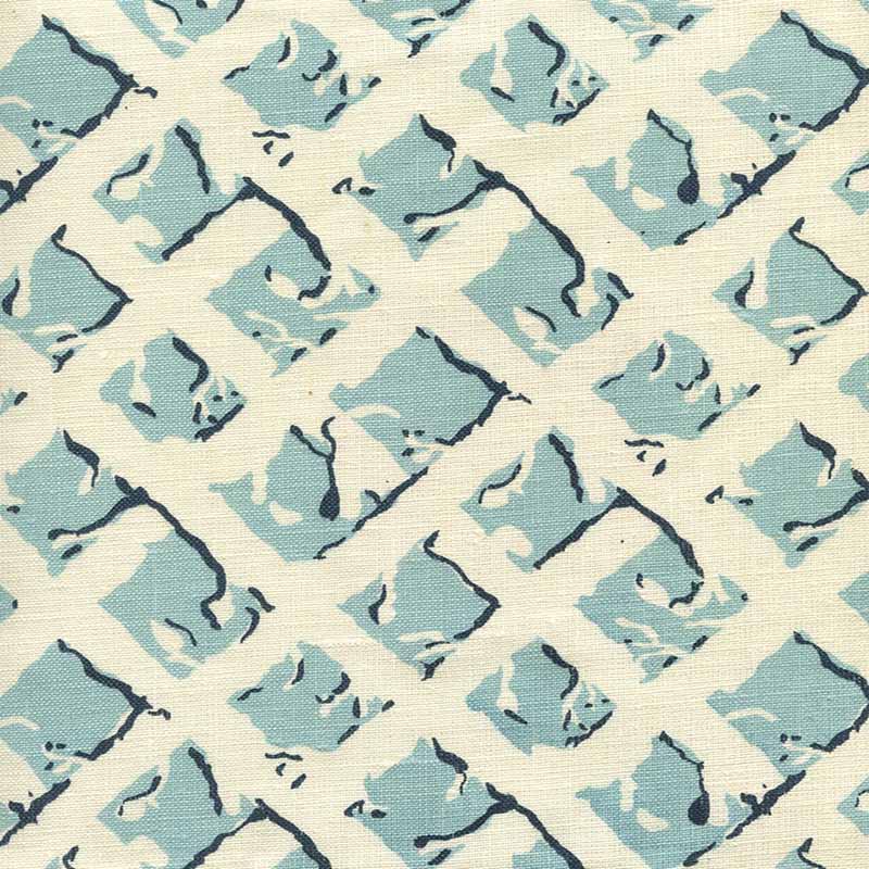 China Seas Twigs New Blue New Navy Fabric 8220-09