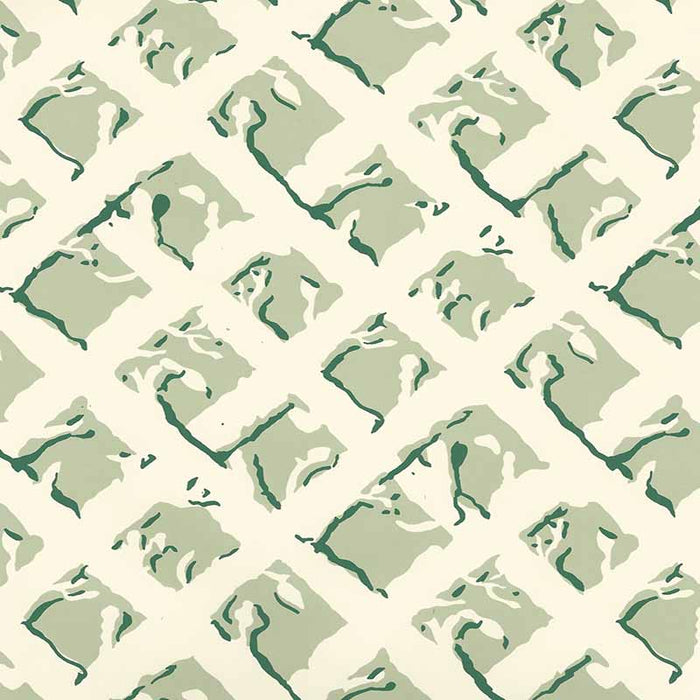 China Seas Twigs Soft Green Dark Green Wallpaper Sample 8220WP-05OWP