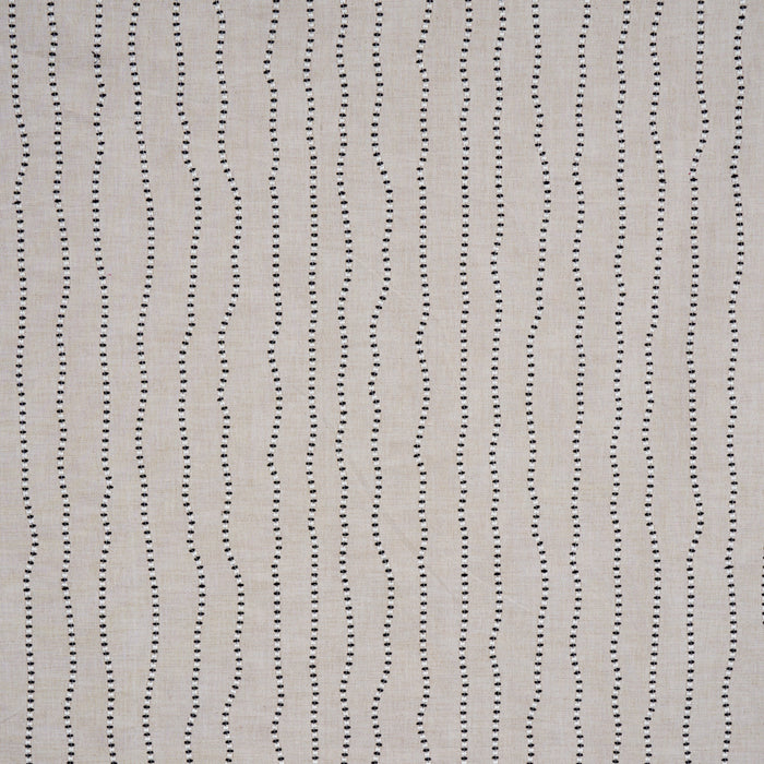 Schumacher Elodie Embroidery Natural Fabric Sample 82230