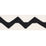 Schumacher Lazare Applique Tape Black On Ivory Trim 82243