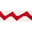 Schumacher Lazare Applique Tape Red On Ivory Trim 82244