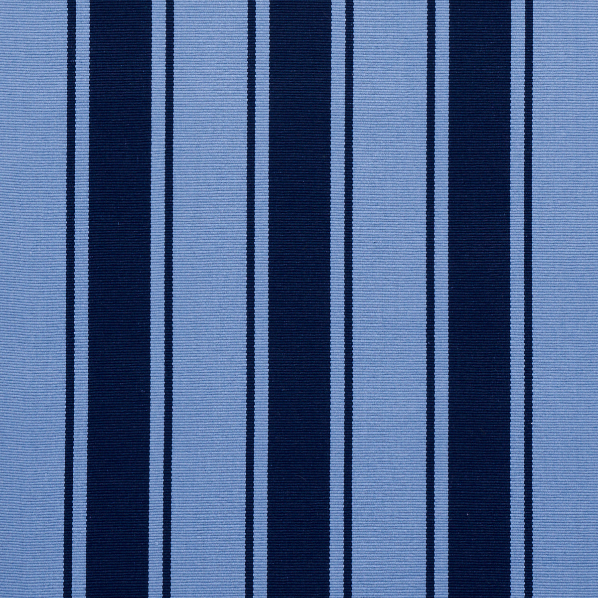 Schumacher Tangier Stripe Blue Tonal Fabric Sample 82270