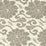 China Seas Florals Grey Fabric Sample 8230-02