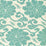 China Seas Florals Turquoise Fabric Sample 8230-03