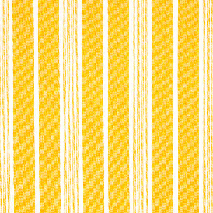 Schumacher Hampton Stripe Indoor/Outdoor Canary Fabric 82303