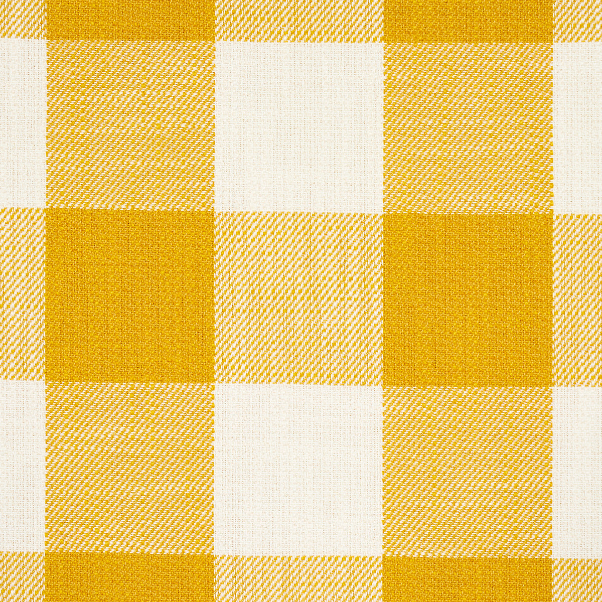 Schumacher Picnic Indoor/Outdoor Canary Fabric Sample 82322