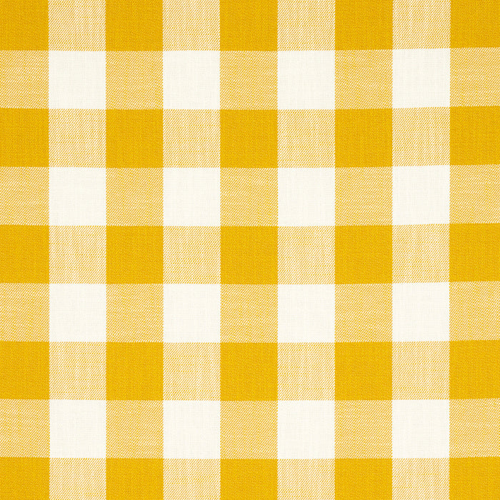 Schumacher Picnic Indoor/Outdoor Canary Fabric Sample 82322