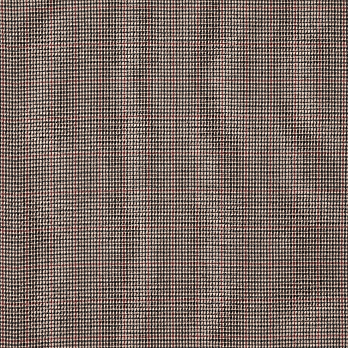 Schumacher Aldridge Wool Houndstooth Brown Fabric Sample 82330