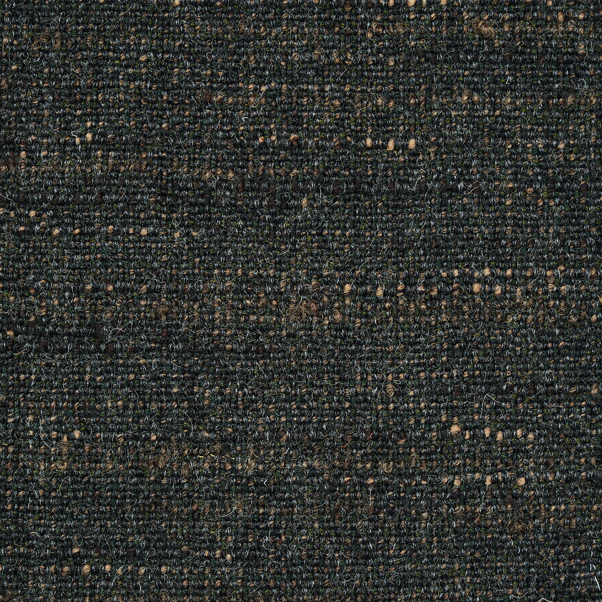 Schumacher Atlas Wool Texture Charcoal Fabric 82362