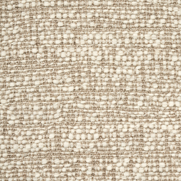 Schumacher Beacon Linen Wool Texture Natural Fabric Sample 82370