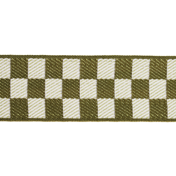 Schumacher Zee Tape Olive Trim Sample 82482