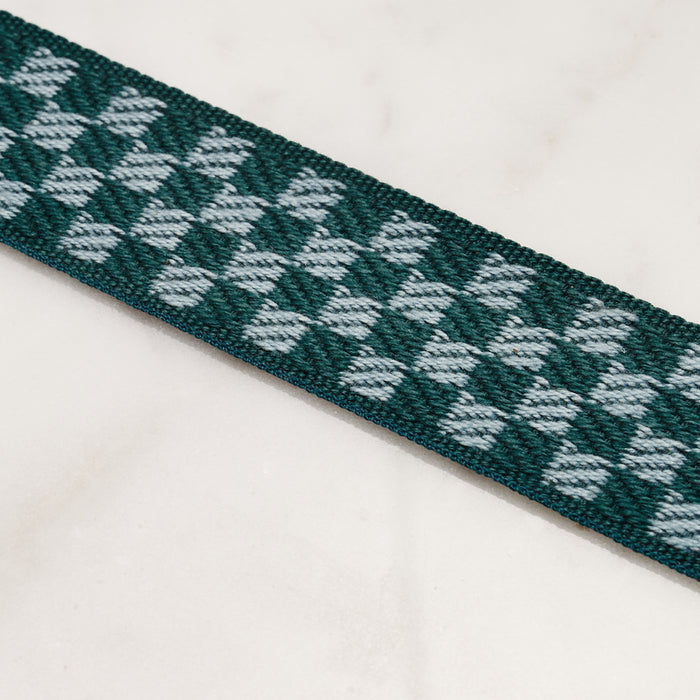 Schumacher Zee Tape Narrow Teal Trim 82492