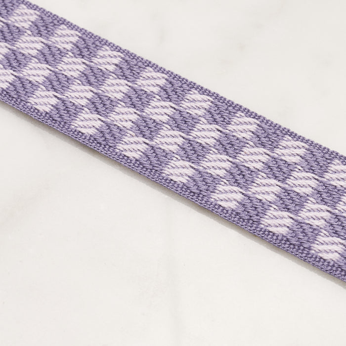 Schumacher Zee Tape Narrow Purple Trim Sample 82493