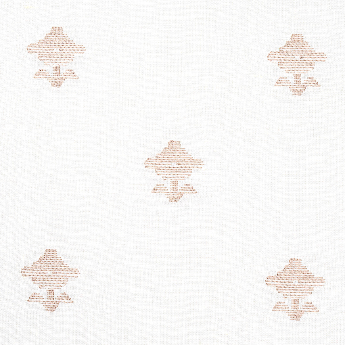 Schumacher Rubia Sheer Ivory Fabric 82550