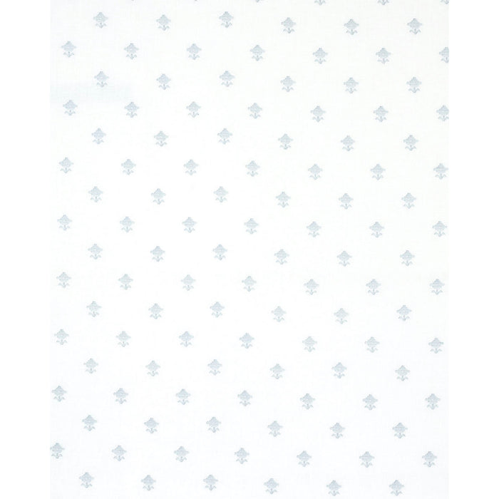 Schumacher Rubia Sheer Sky Fabric Sample 82551