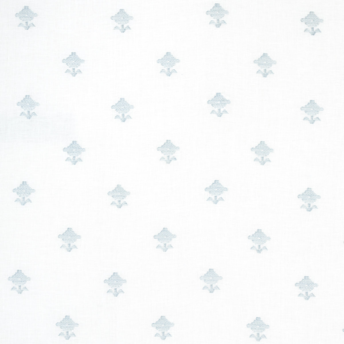 Schumacher Rubia Sheer Sky Fabric 82551