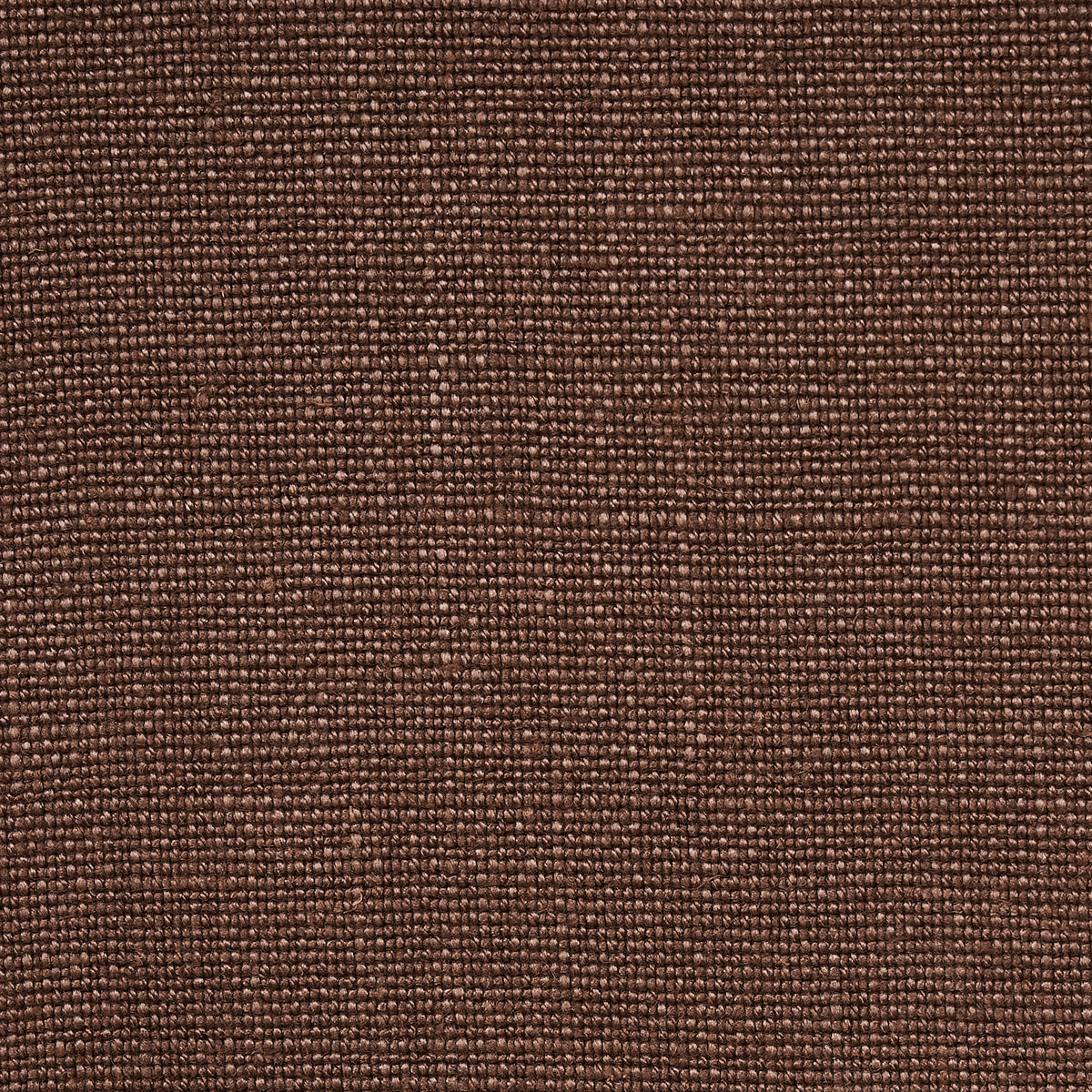 Schumacher Piet Performance Linen Brown Fabric 82594