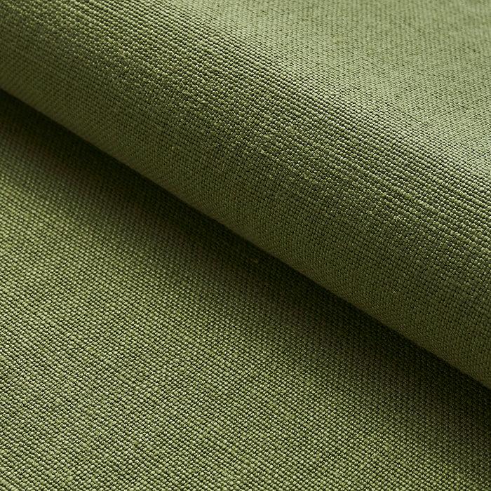 Schumacher Piet Performance Linen Moss Fabric 82597