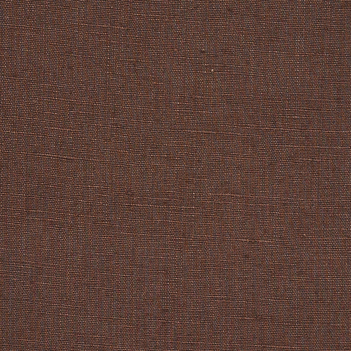 Schumacher Marco Performance Linen Brown Fabric Sample 82628