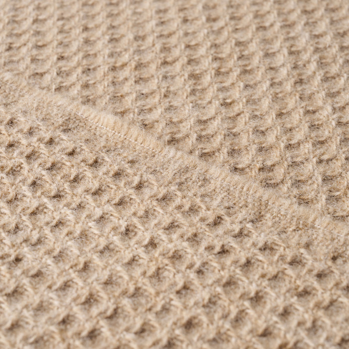 Schumacher Walden Wool Texture Wheat Fabric 82640