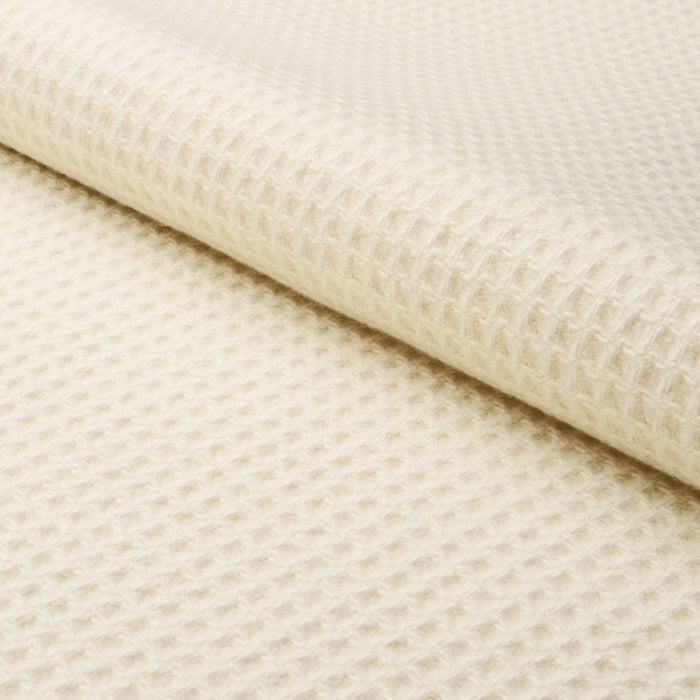 Schumacher Walden Wool Texture Ivory Fabric 82641