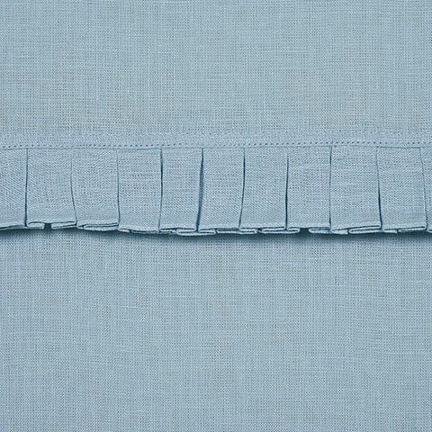 Schumacher Dorothy Pleated Linen Chambray Fabric 82652