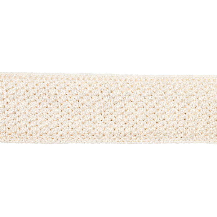 Schumacher Sylvia Crochet Tape Ivory Trim 82670