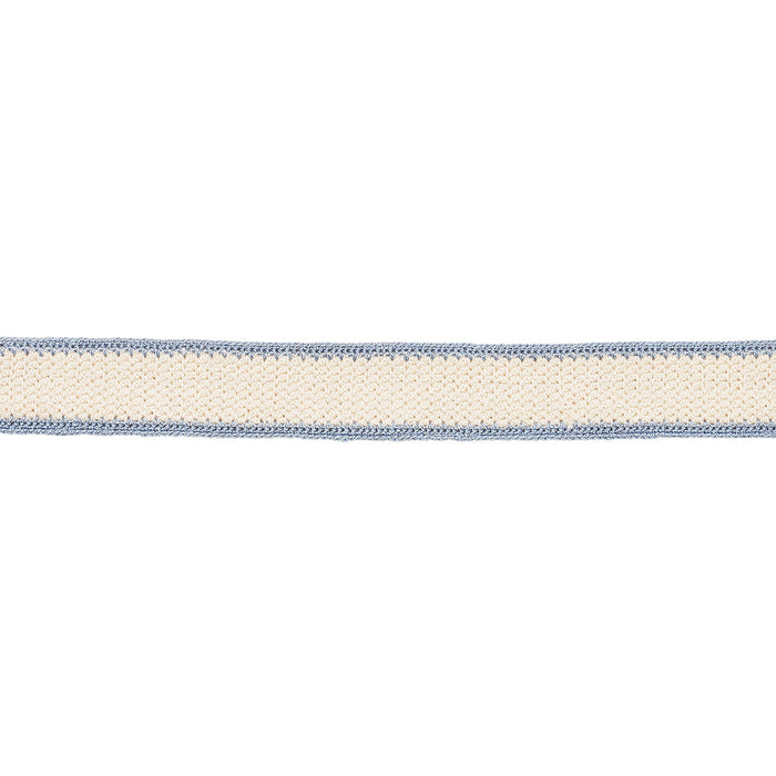 Schumacher Sylvia Crochet Tape Cornflower Trim Sample 82672