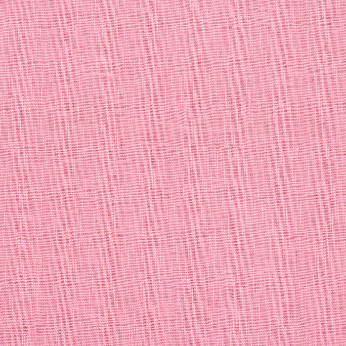 Schumacher Lange Glazed Linen Pink Fabric 82681